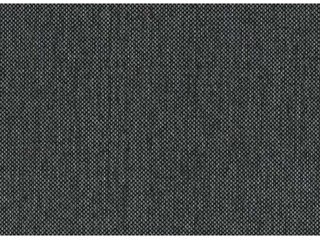 Canapé d'angle gauche convertible tissu gris foncé chiné et simili gris Marka 275cm