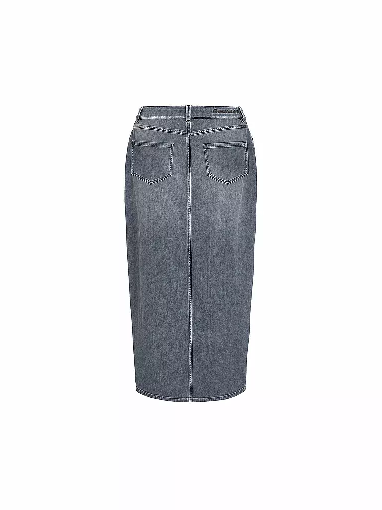 PENN&INK Jeansrock grau