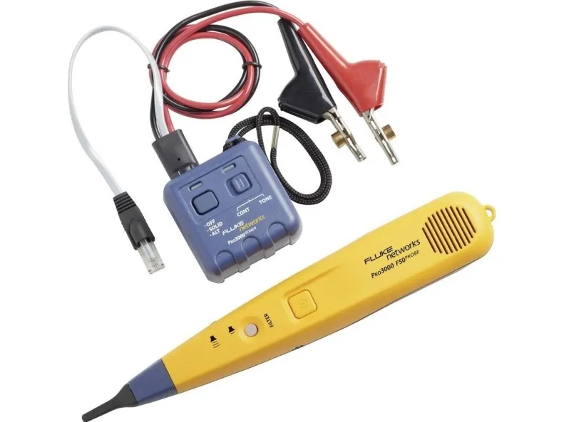 Tonegenerator og tonesøger-sæt 4962088 Fluke Networks PRO3000F50-KIT Netværk , Telekommunikation