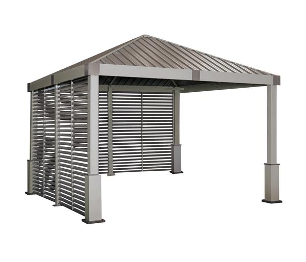Sojag Pavillon Nanda 12x12, inkl. Seitenwand,