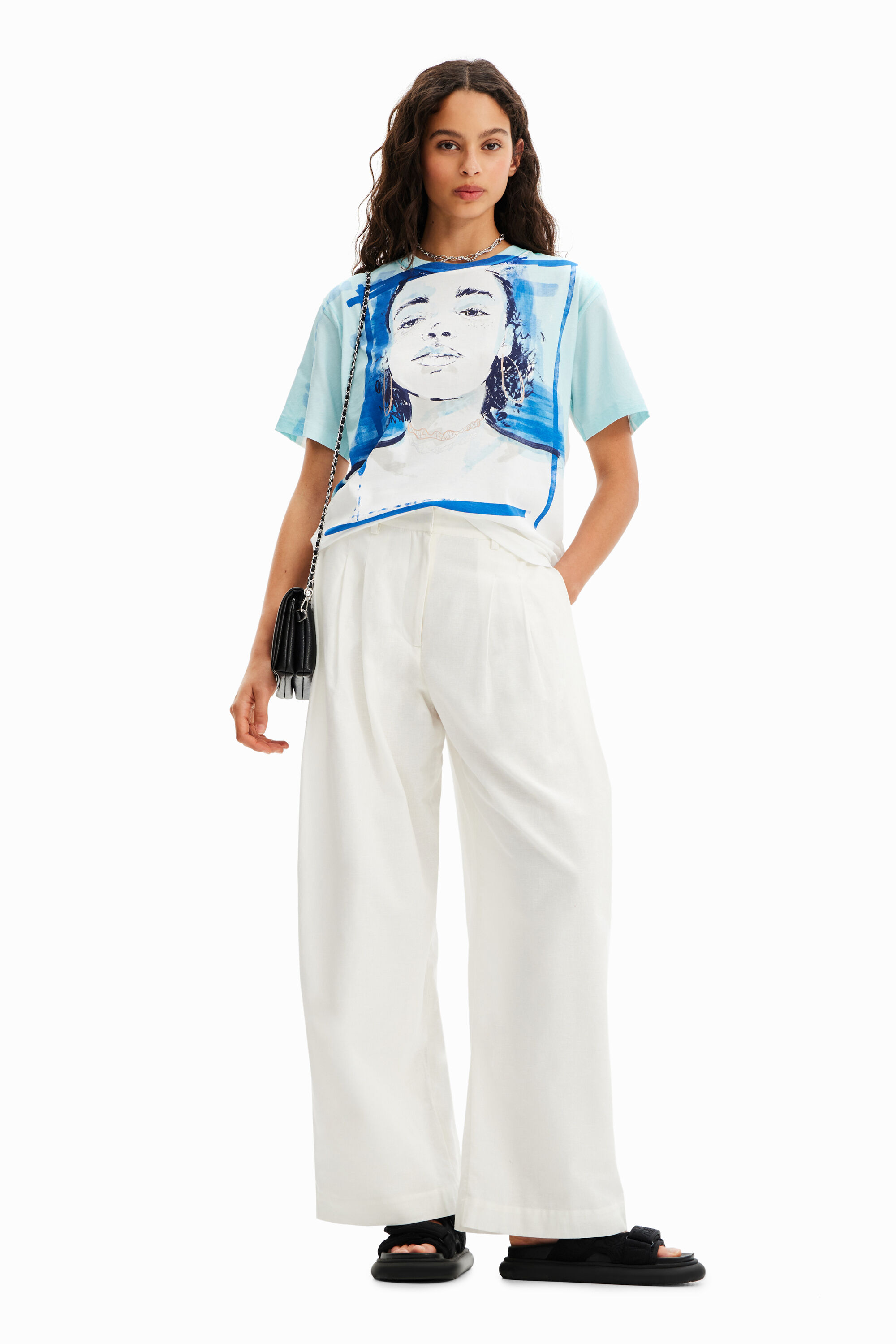 T-shirt illustration fille