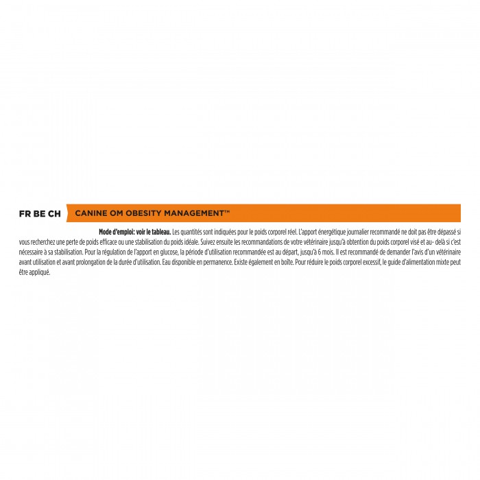 Proplan Veterinary Diets OM Obesity Management