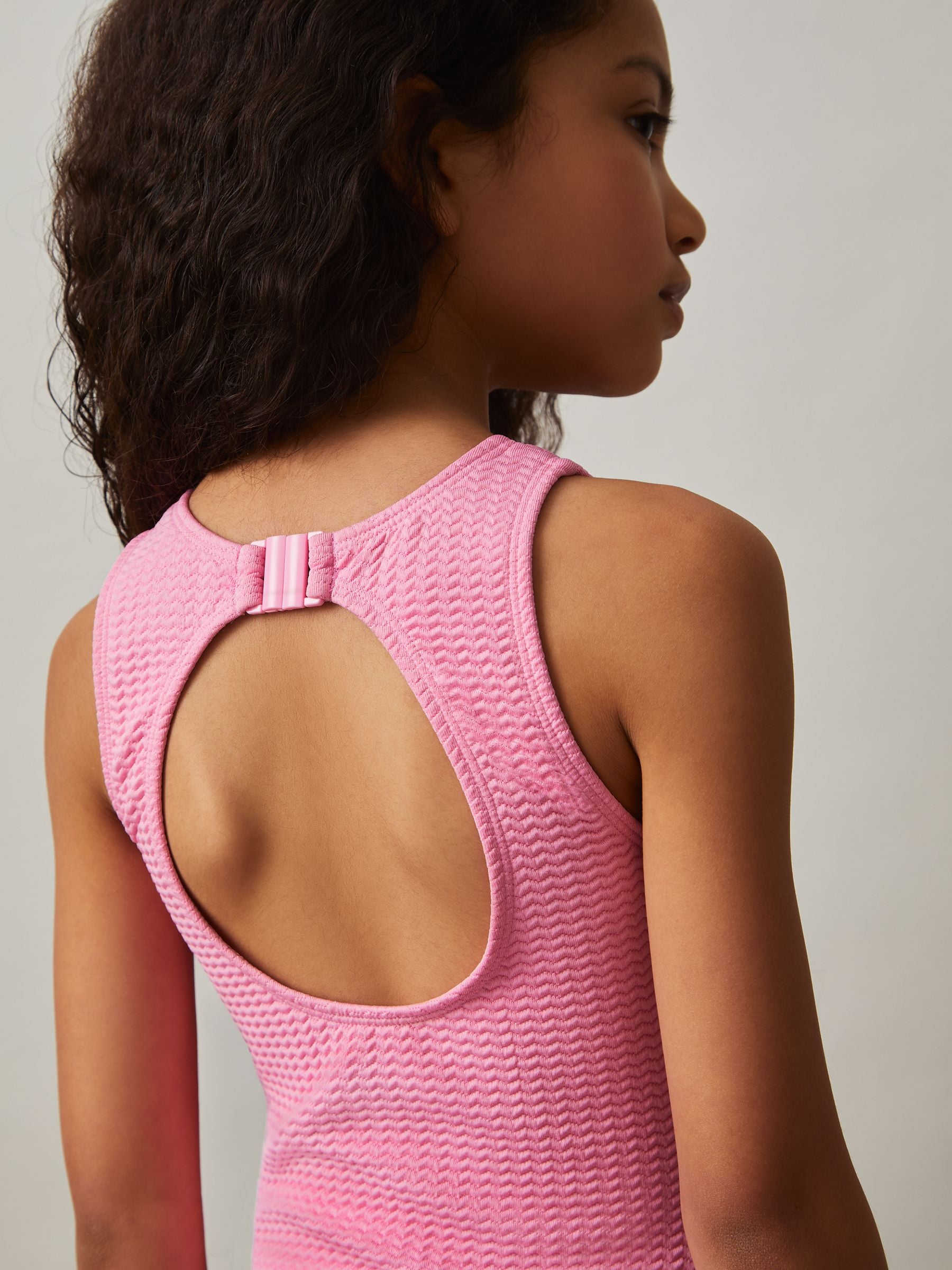 Reiss Kiara Textured Swimsuit