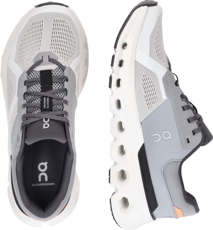 ON Running Cloudrunner 2 - Heren Hardloopschoenen Sport Schoenen Wolf-Ivory 3ME10142880