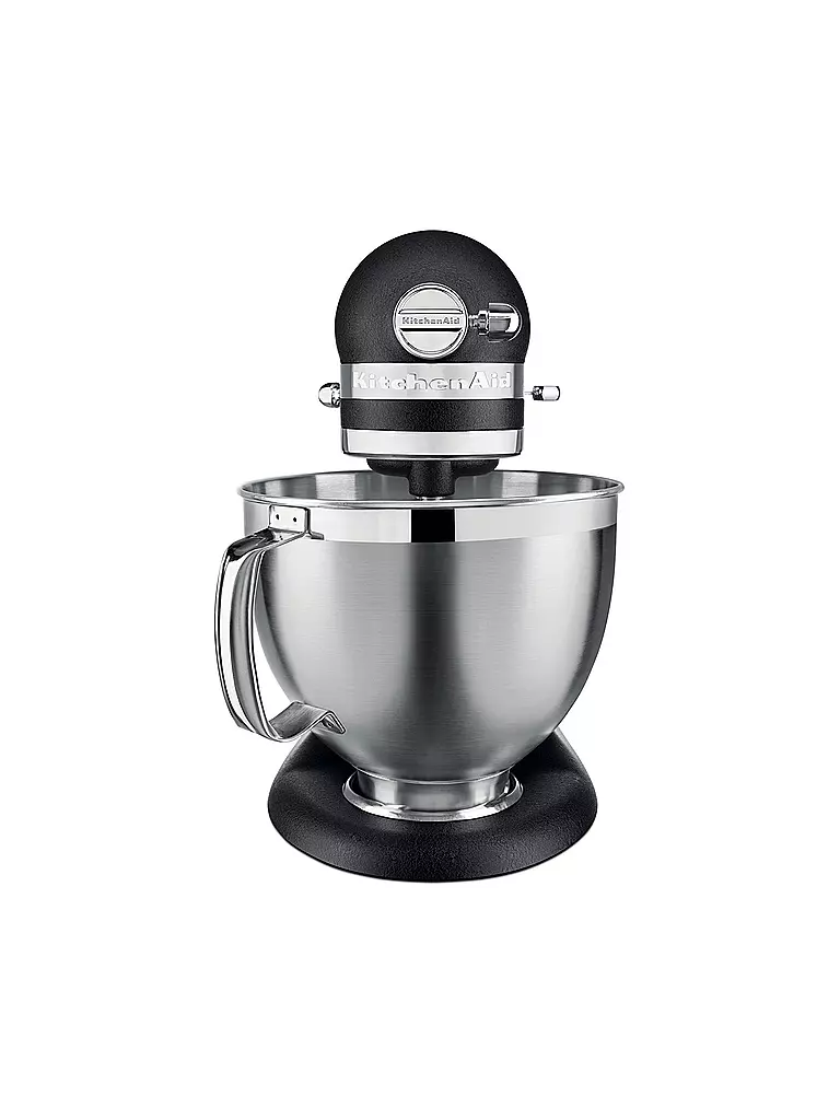 KITCHENAID Küchenmaschine Artisan 185 4,8l 300 Watt 5KSM185PSEBK (Gusseisen Schwarz) schwarz