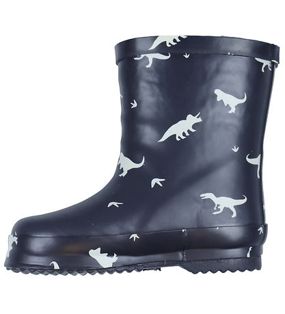 Petit by Sofie Schnoor GummiStøvler m. For - Blå m. Dinosaurer