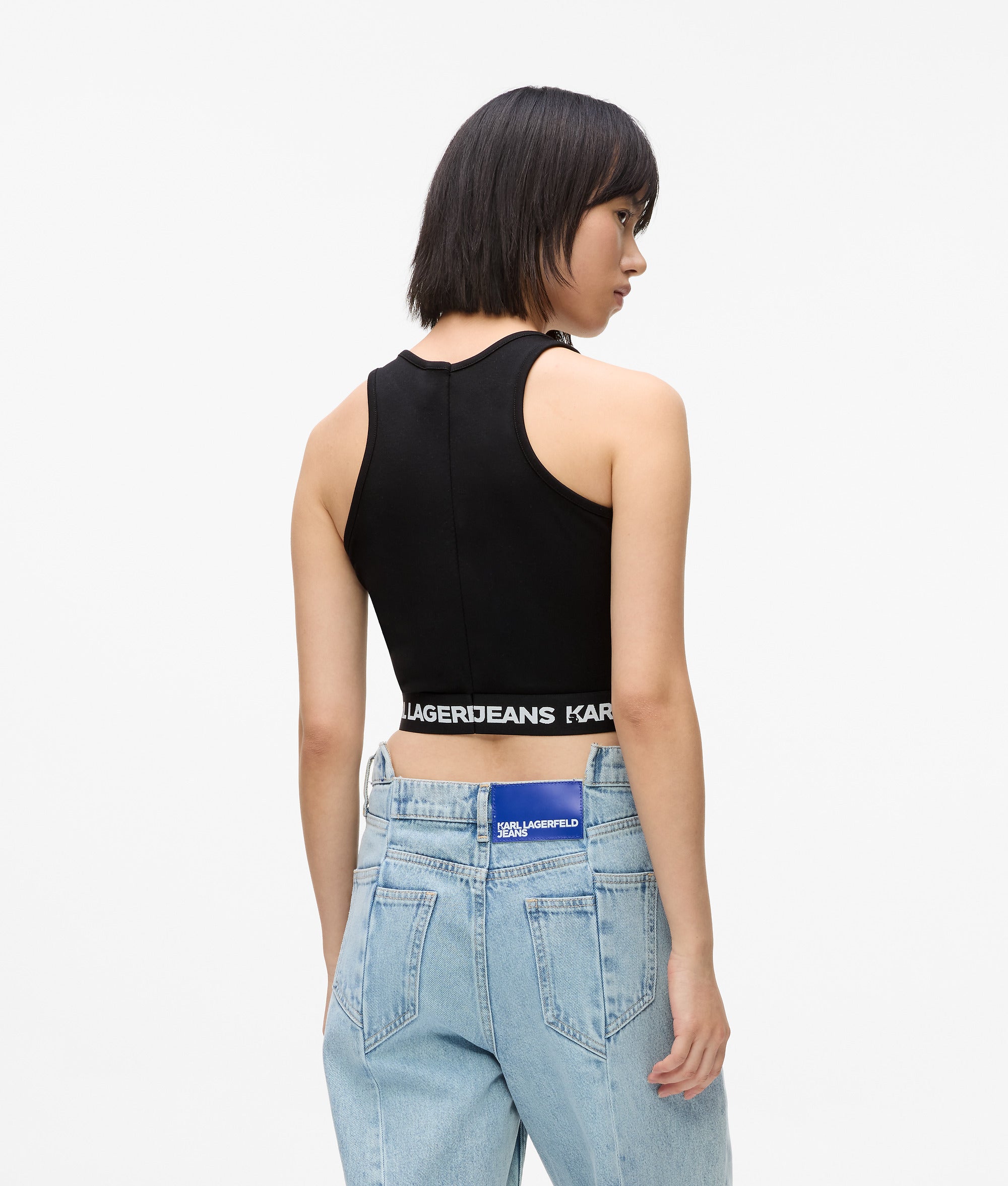Tanktop met logoband