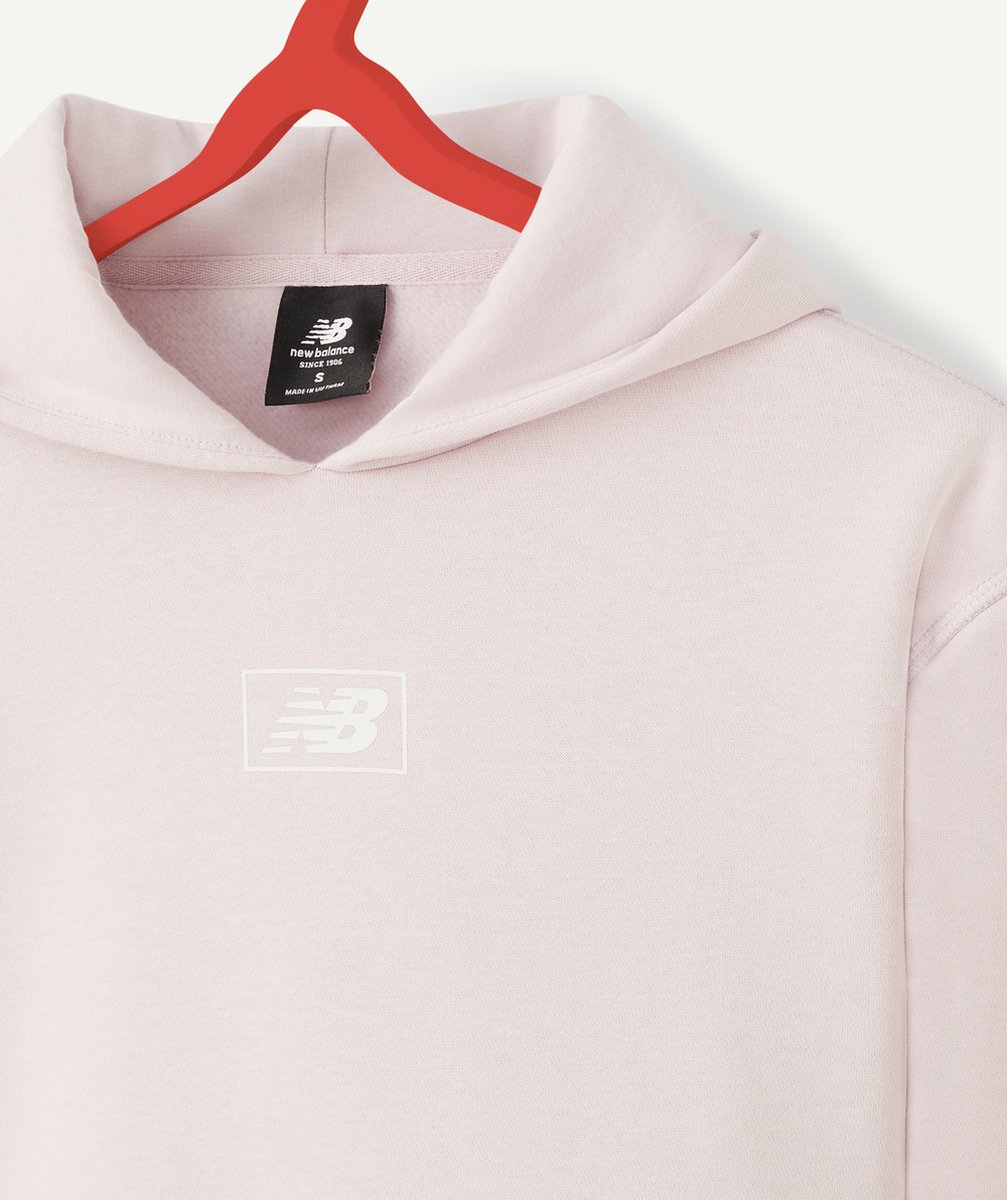 NEW BALANCESWEAT À CAPUCHE ROSE PÂLE ESSENTIAL ENFANT
