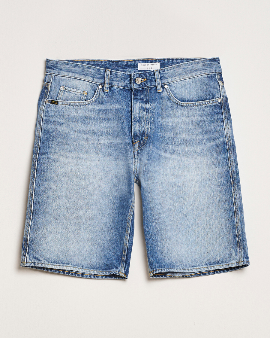 Tiger of Sweden Kylian Denim Shorts Medium Blue