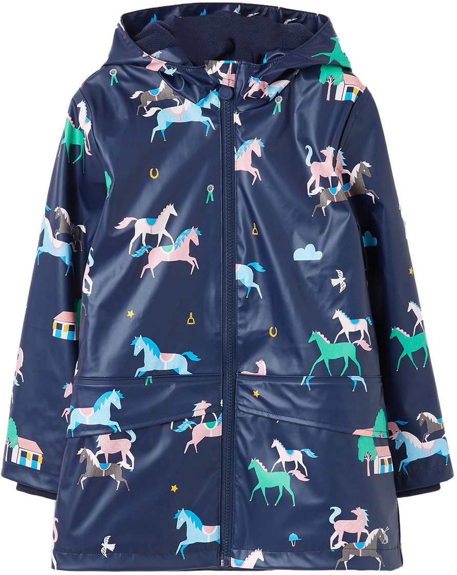 Regenjacke RAINDANCE HORSES in navy