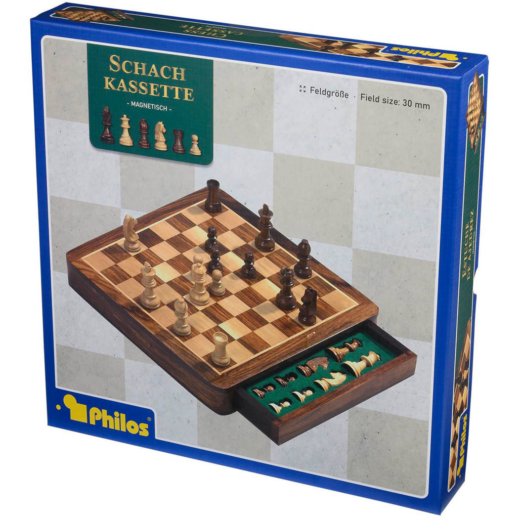 Schaak cassette Exclusief magnetisch Exclusief magnitische schaakcassette