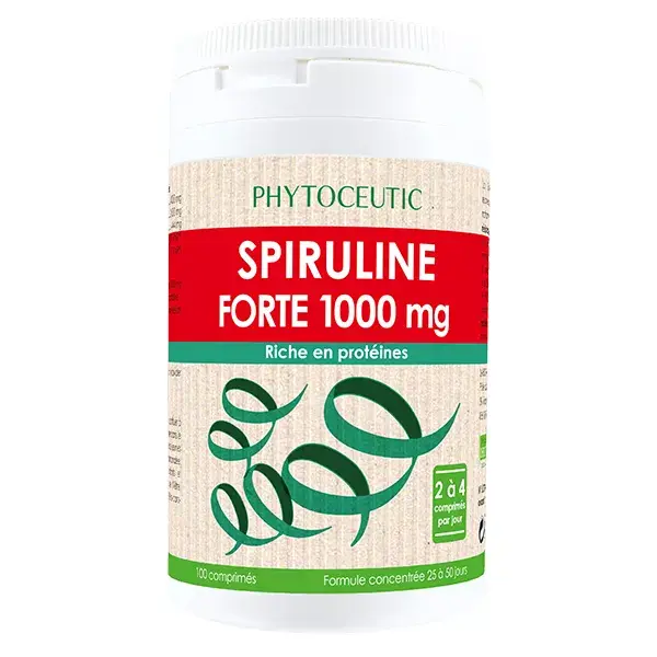 Spirulina Forte 1000mg da Phytoceutic, 100 comprimidos