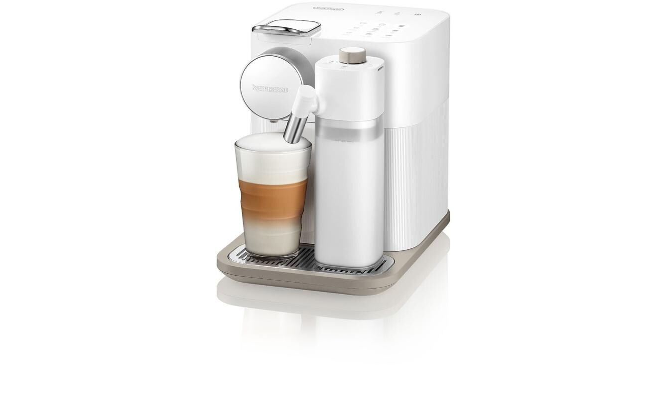 Kaffeemaschine Nespresso Gran Lattissima EN 640.W Weiss<br>Kapselmaschine der Original Line mit Milchsystem und automatischer Spülfunktion