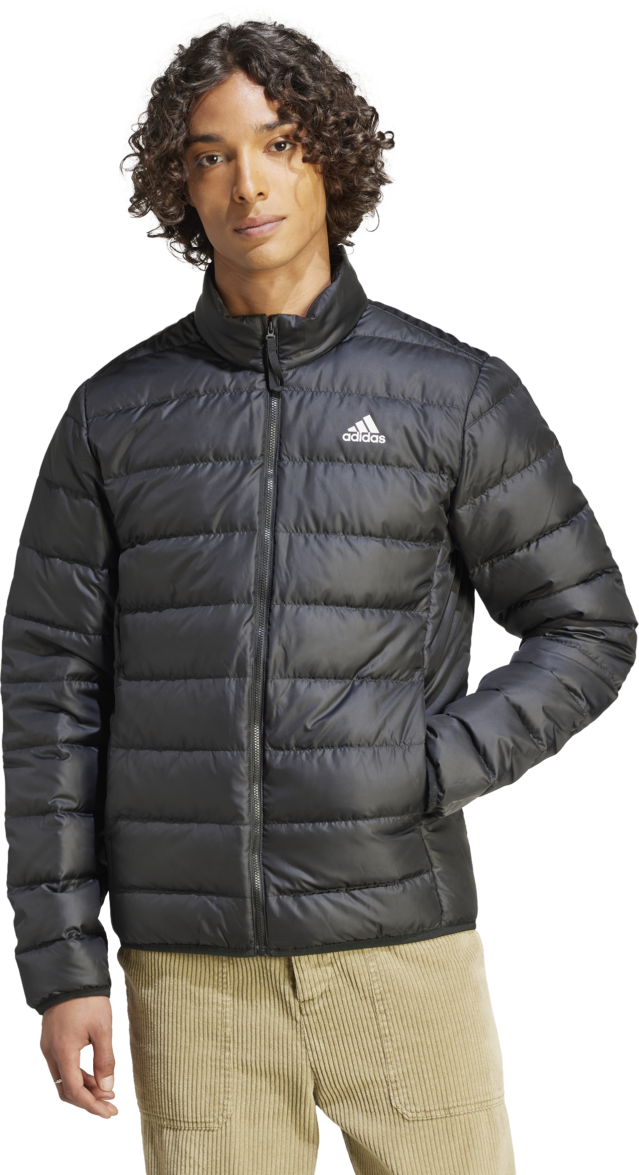 adidas Sportswear Essentials Down Jacke Schwarz