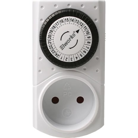 Elworks mini timer - hvid