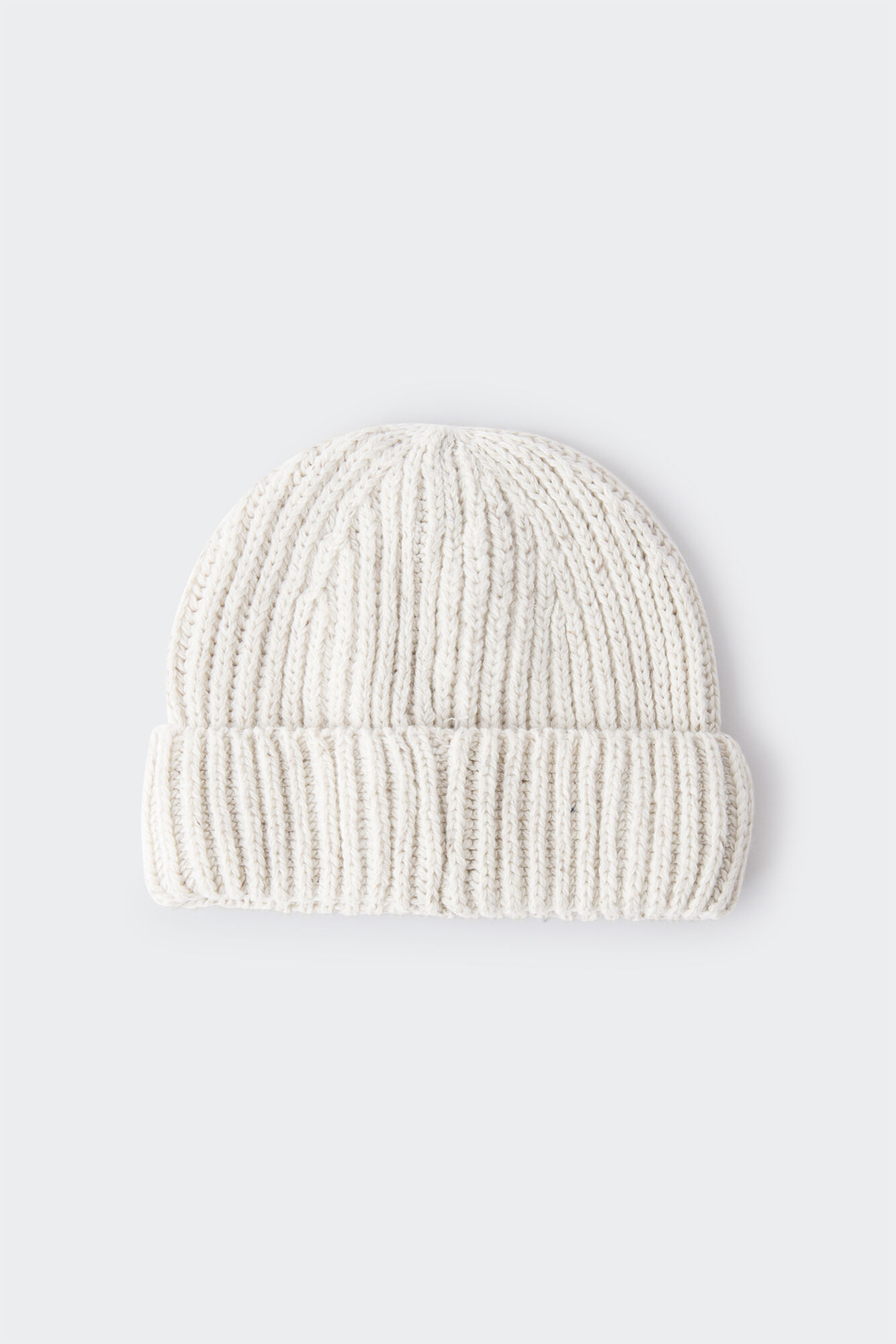 Gorro de malha mesclada para menina