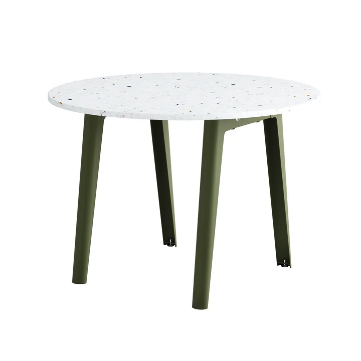TipToe - NEW MODERN Venezia Esstisch Ø 108 cm, rosemary green