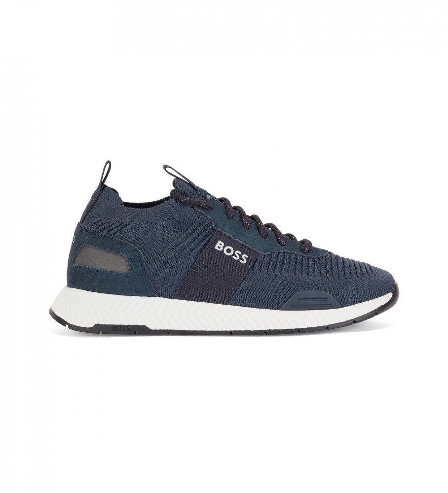 Tênis BOSS Navy Sock