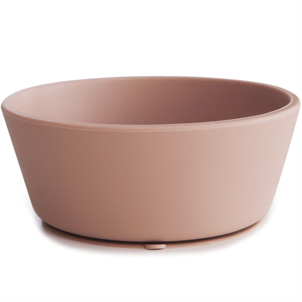 Silikone Skål Blush - Mushie → Luksusbaby.dk