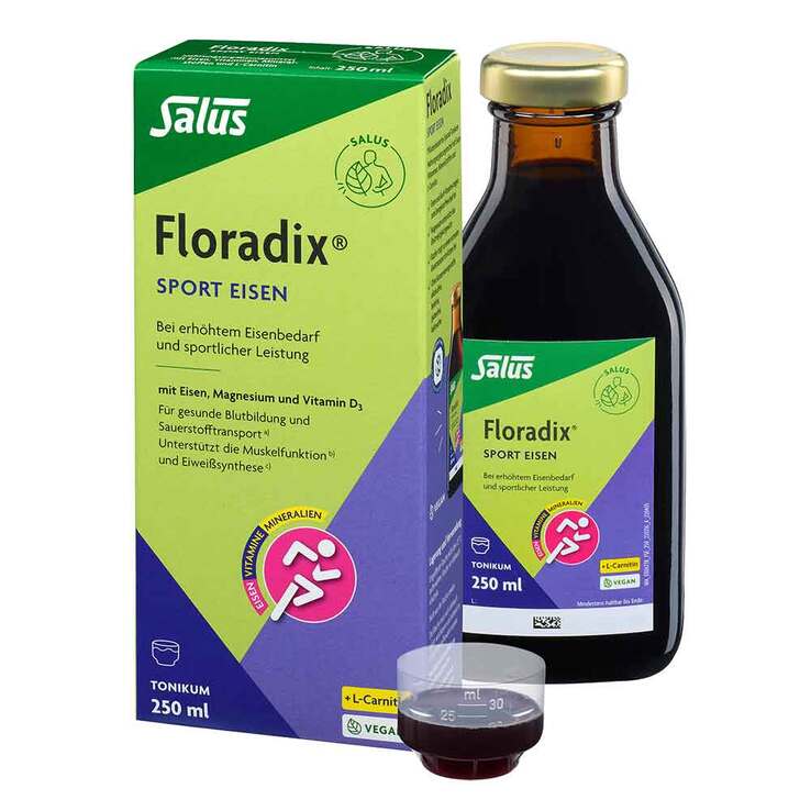 Floradix Sport Eisen Tonikum, 250 ml