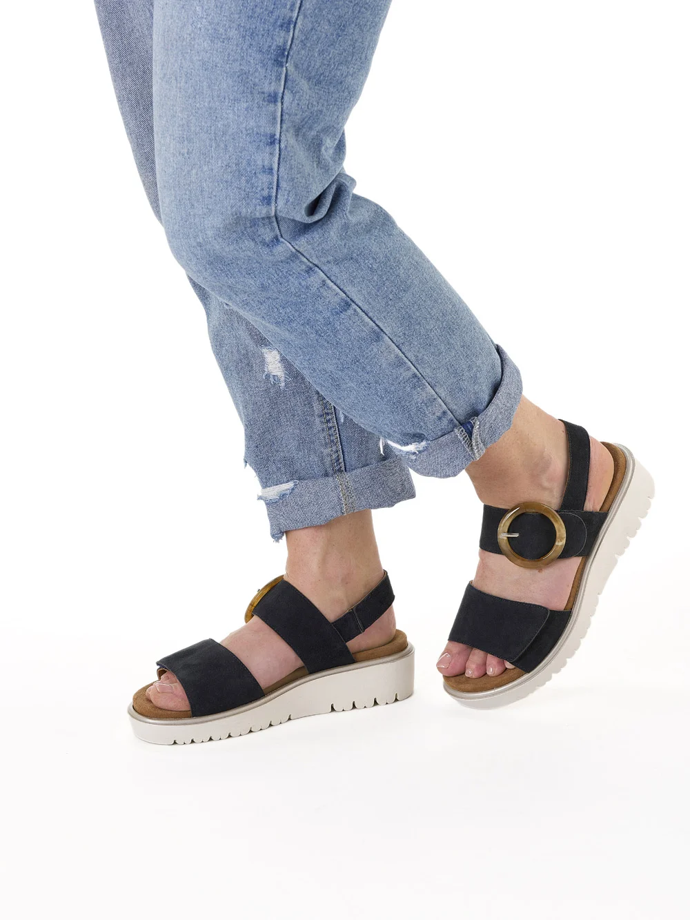 Sandale Bilbao blau