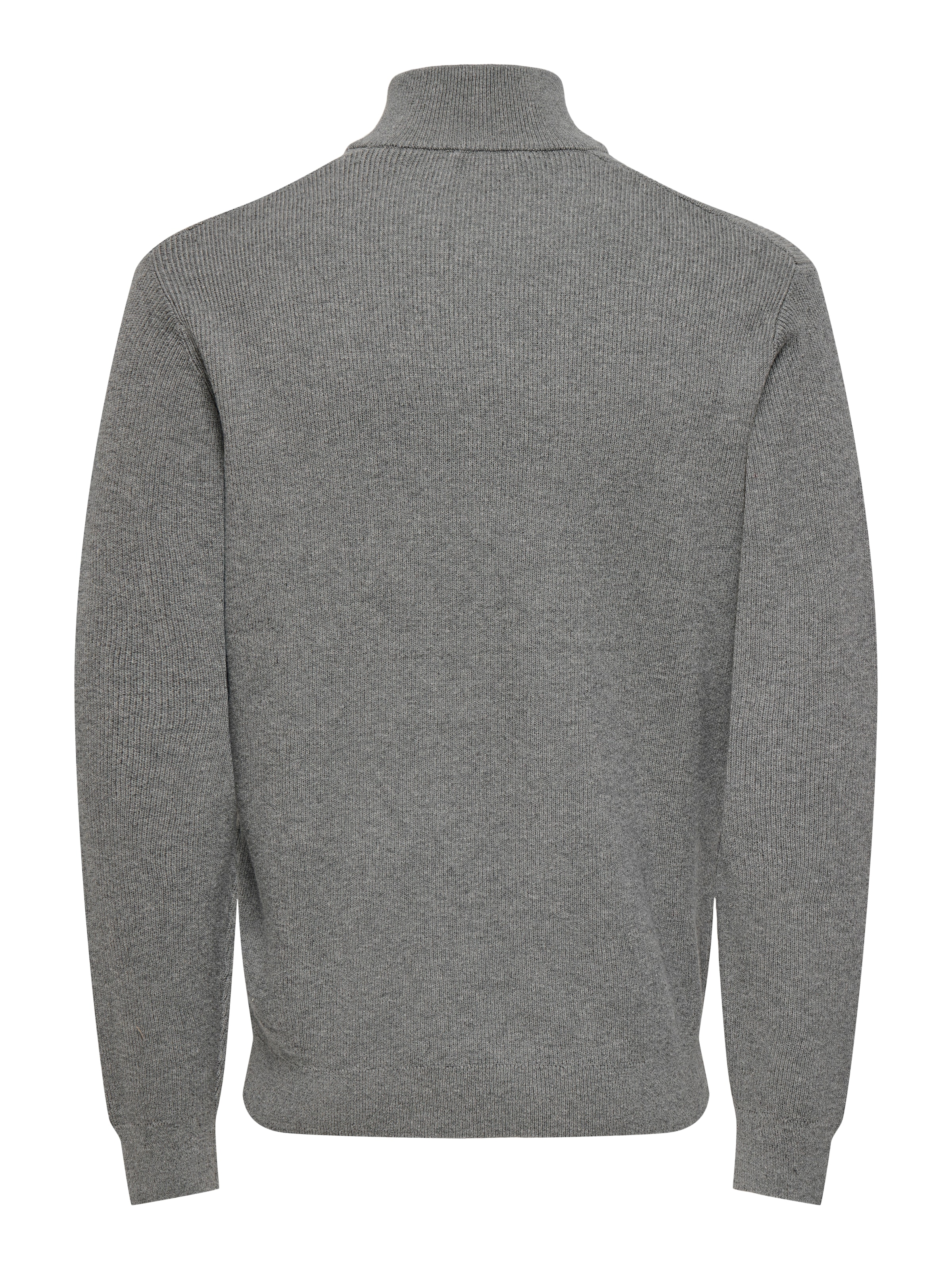 ONLY & SONS Troyer »ONSPHIL REG 12 STRUC HALF ZIP KNIT NOOS« Baumwollmischung, regular fit