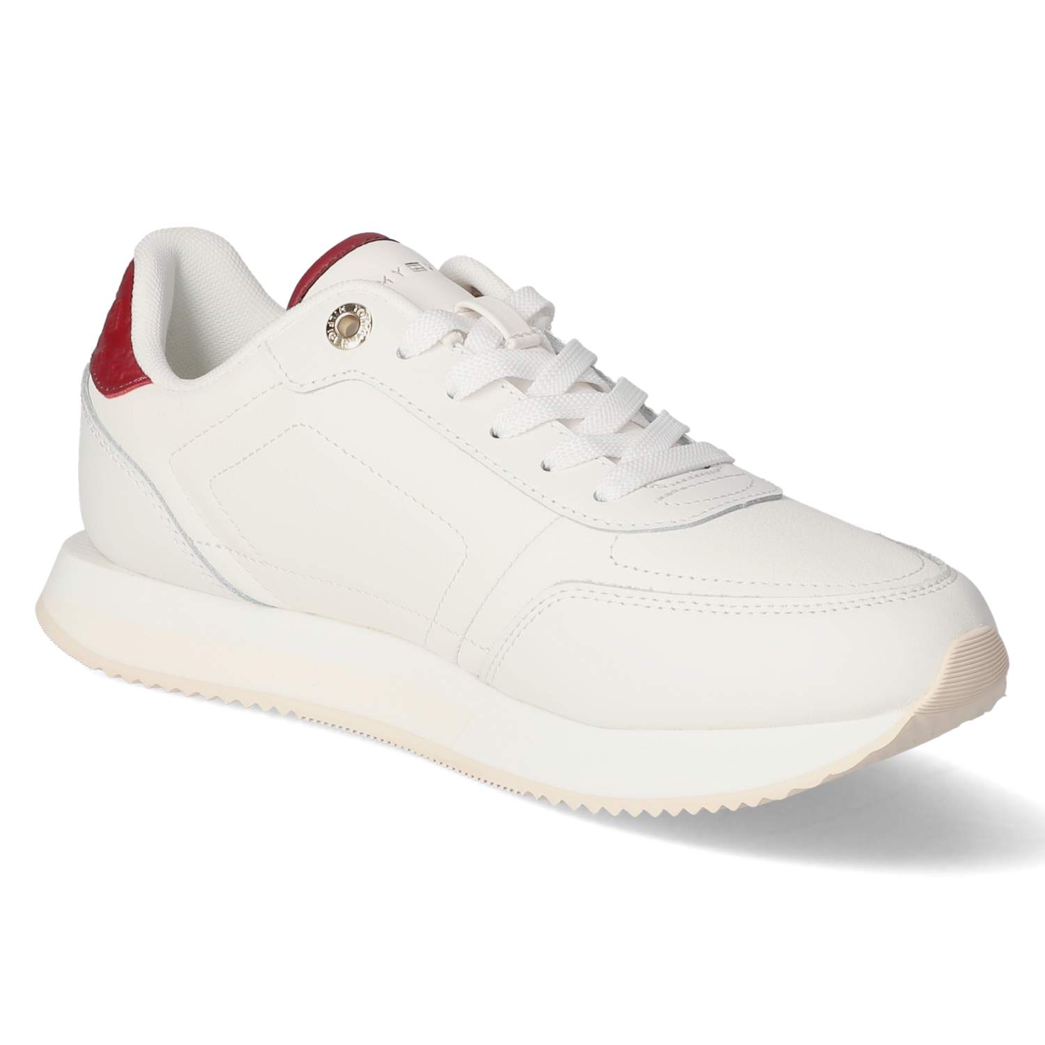 Tommy Hilfiger Low Sneaker ELEVATED RUNNER  - ancient white