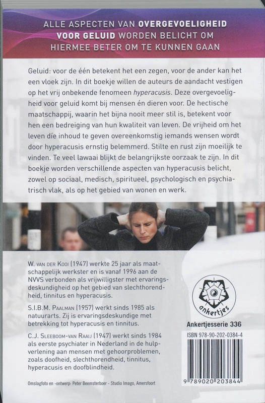 Boek - Hyperacusis - Overgevoeligheid voor Geluid - Aspecten en Oplossingen