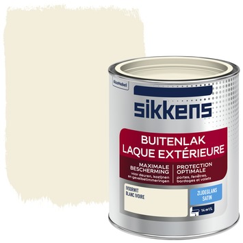 Sikkens buitenlak zijdeglans Ivoorwit 750 ml