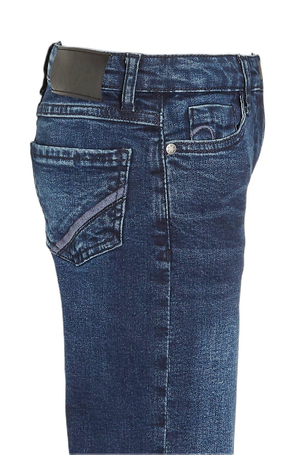 Retour Jeans high waist wide leg jeans Missour dark blue denim