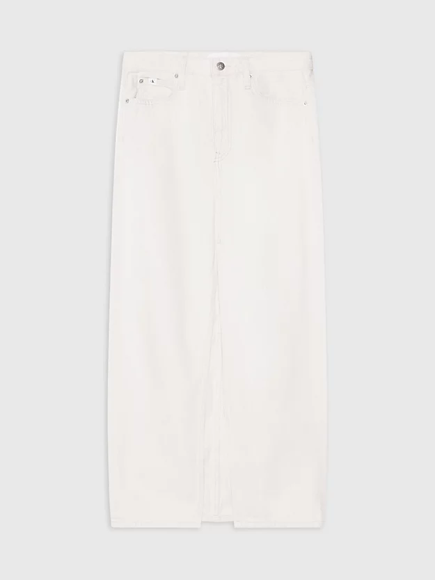 Saia longa de jeans