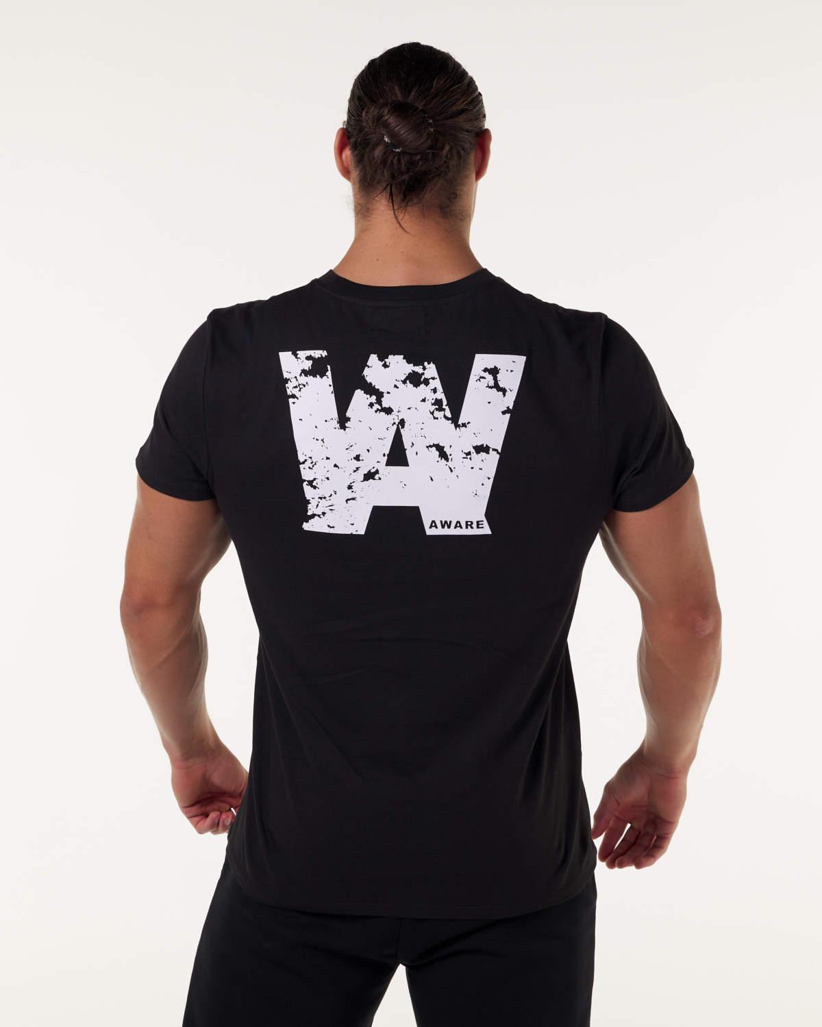 AWARE Logo Tee Black