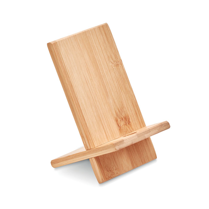 GiftRetail MO9944 - WHIPPY Support de téléphone en bambou