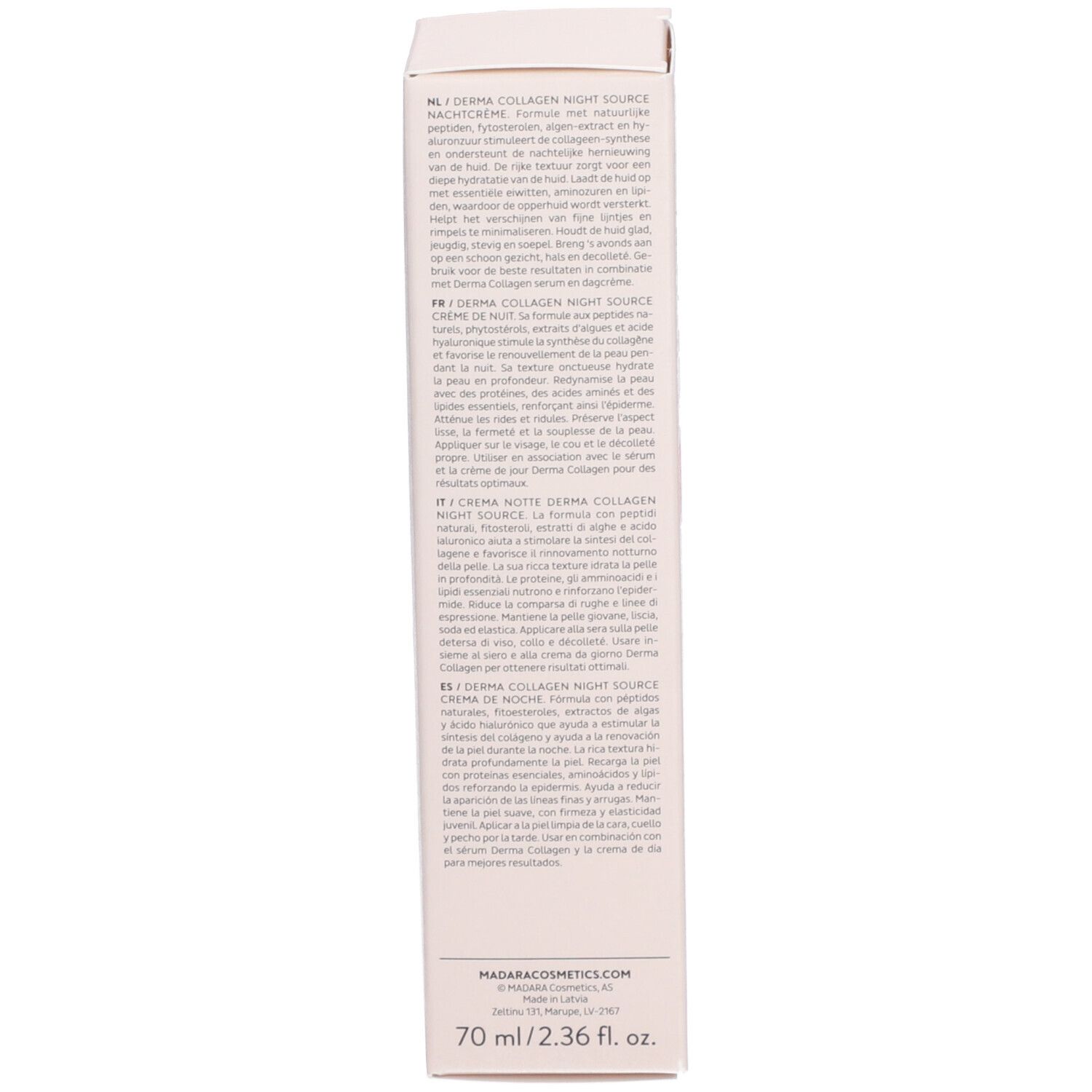 Madara Derma Collagen Night Source Nachtcreme 70ml