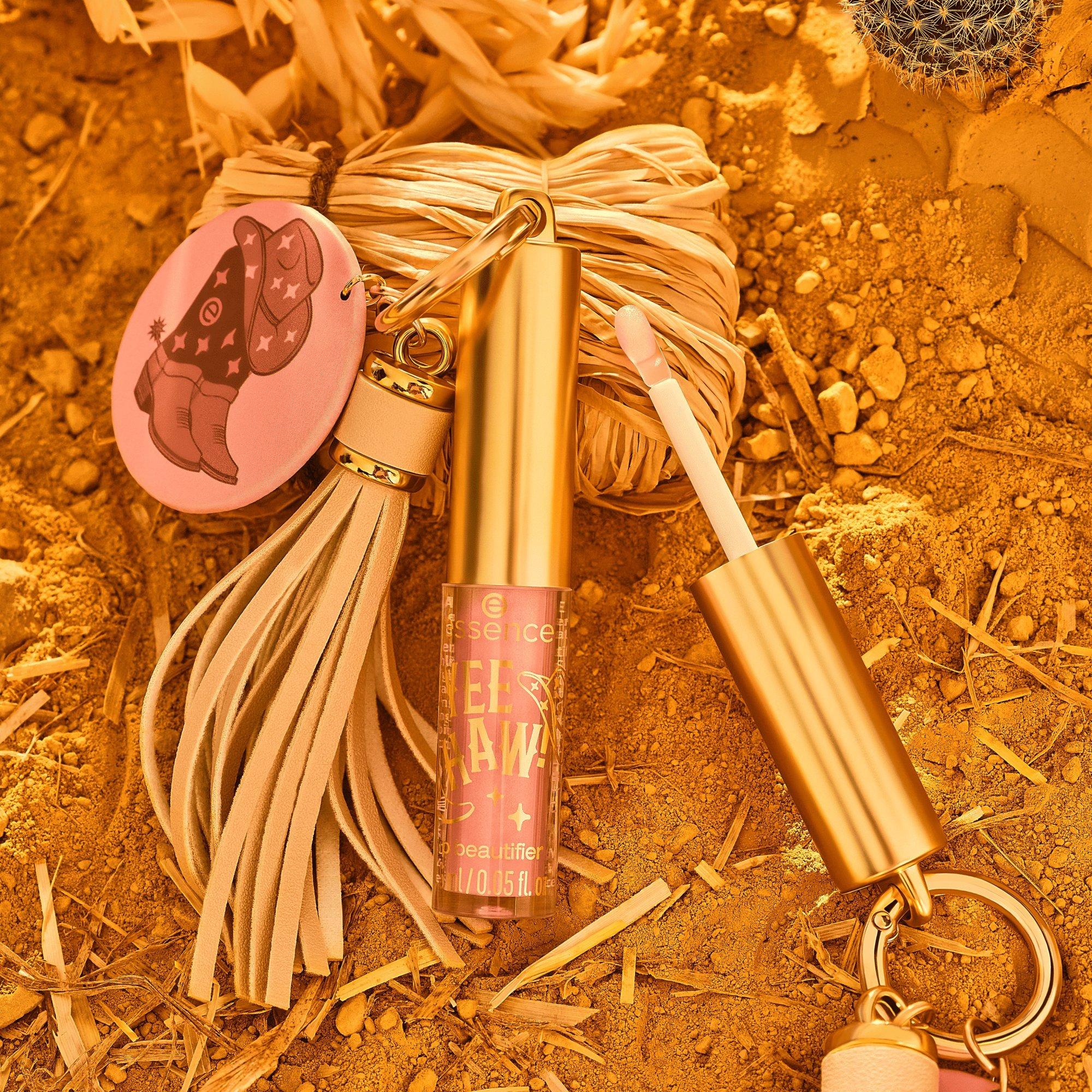 YEE HAW! lip beautifier key chain