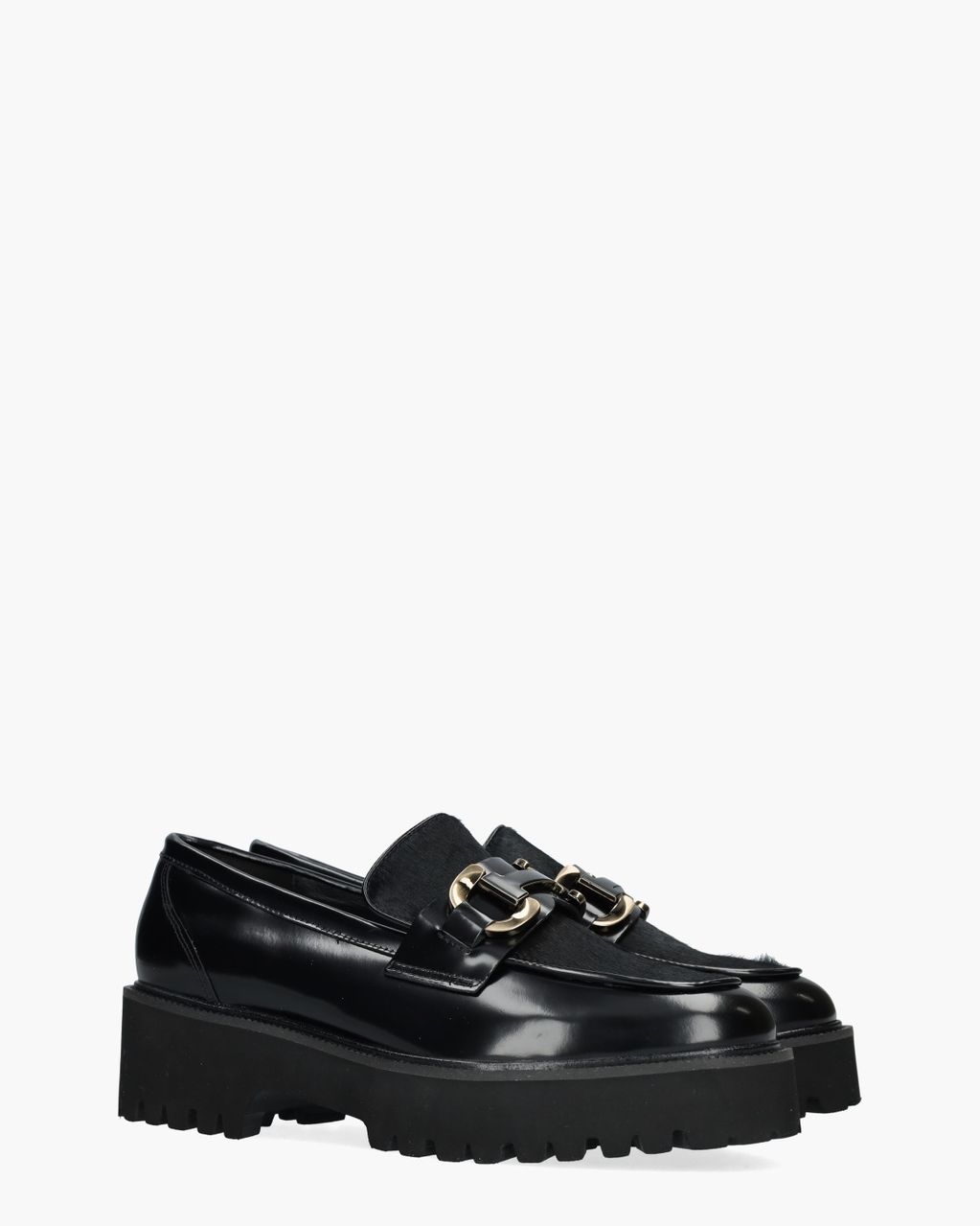 Gioia Ylonka Zwart Damesloafers