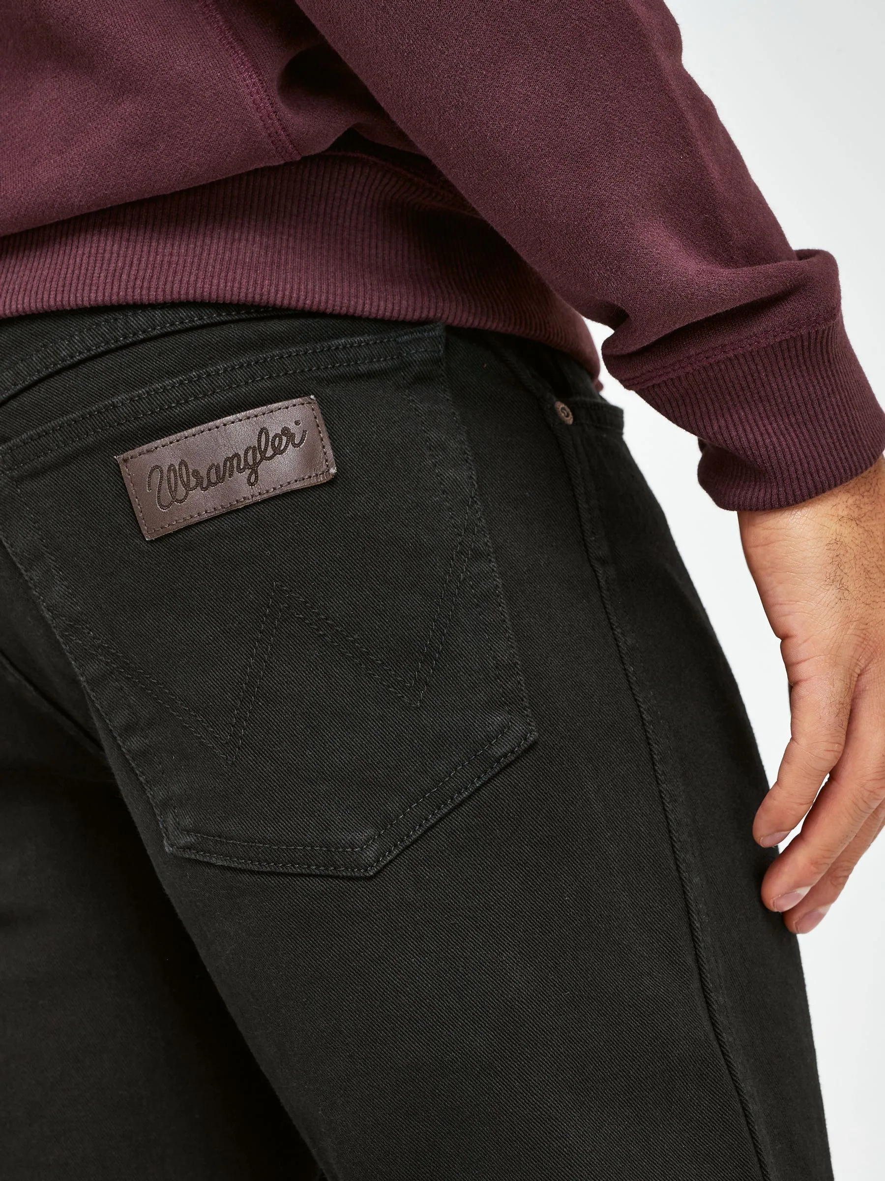 Zwart - Wrangler Texas authentieke jeans met rechte pasvorm