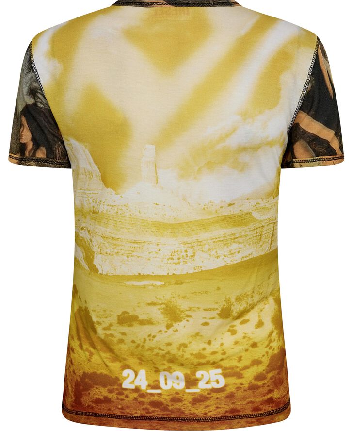 Diesel T-UNCUTIE-LONG-P8 T-SHIRT 5fya