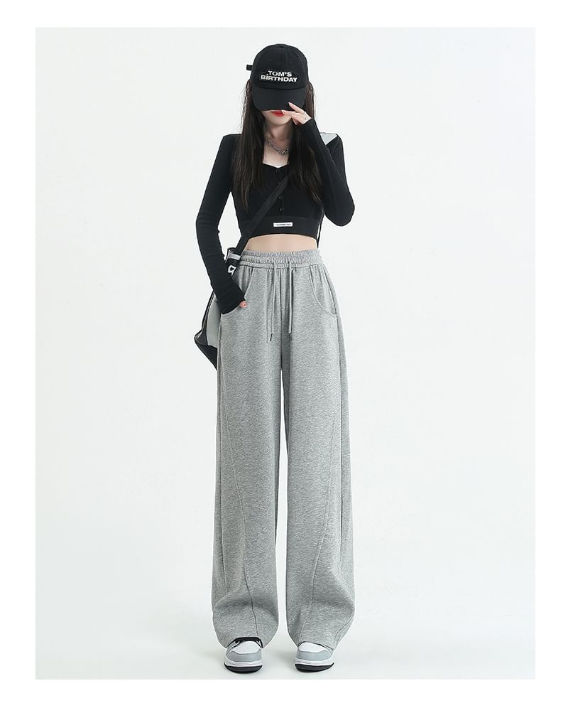 Colarseo - Joggingbroek met trekkoord en wijde pijpen (verschillende designs)