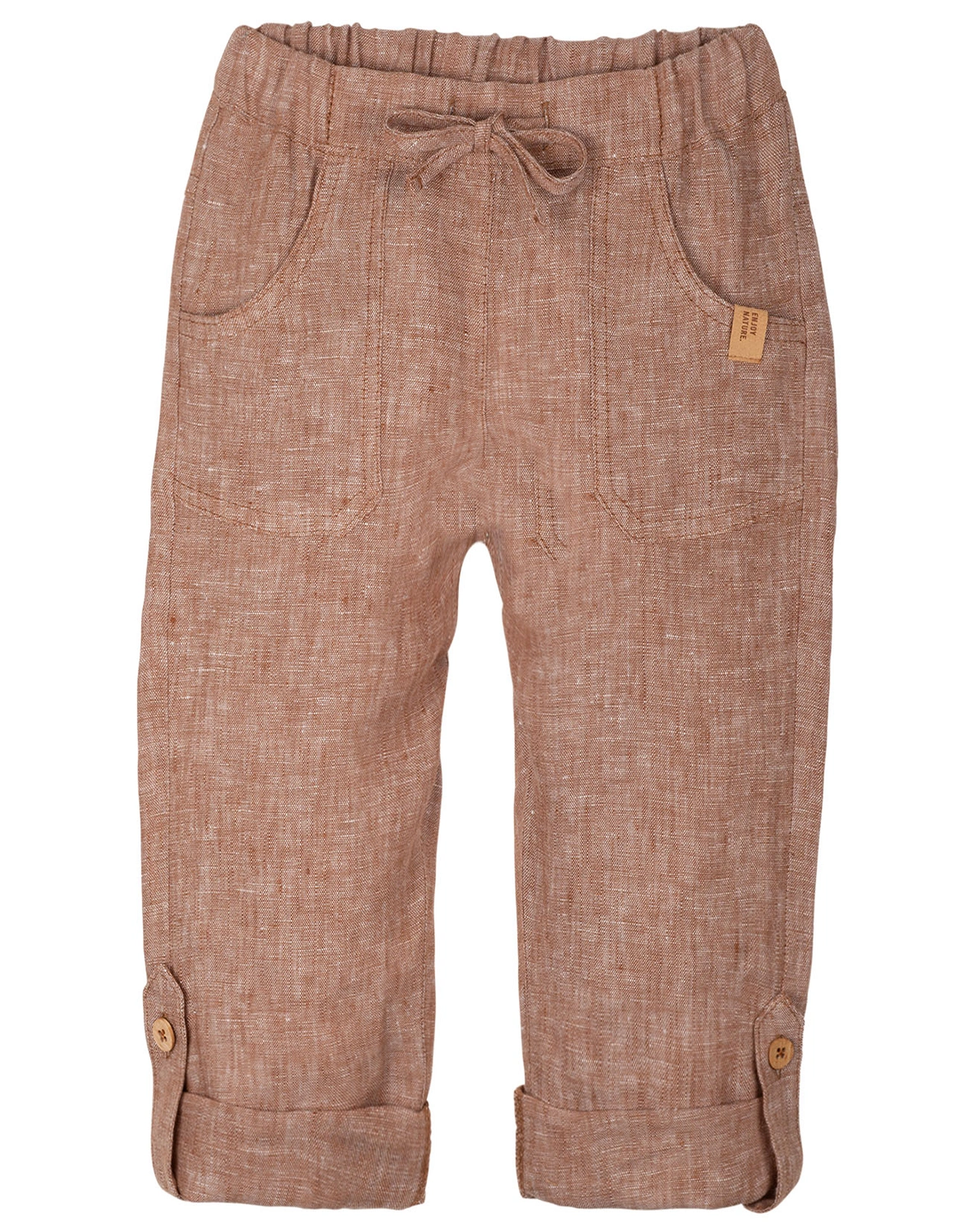 Leinenhose CASUAL in karamell