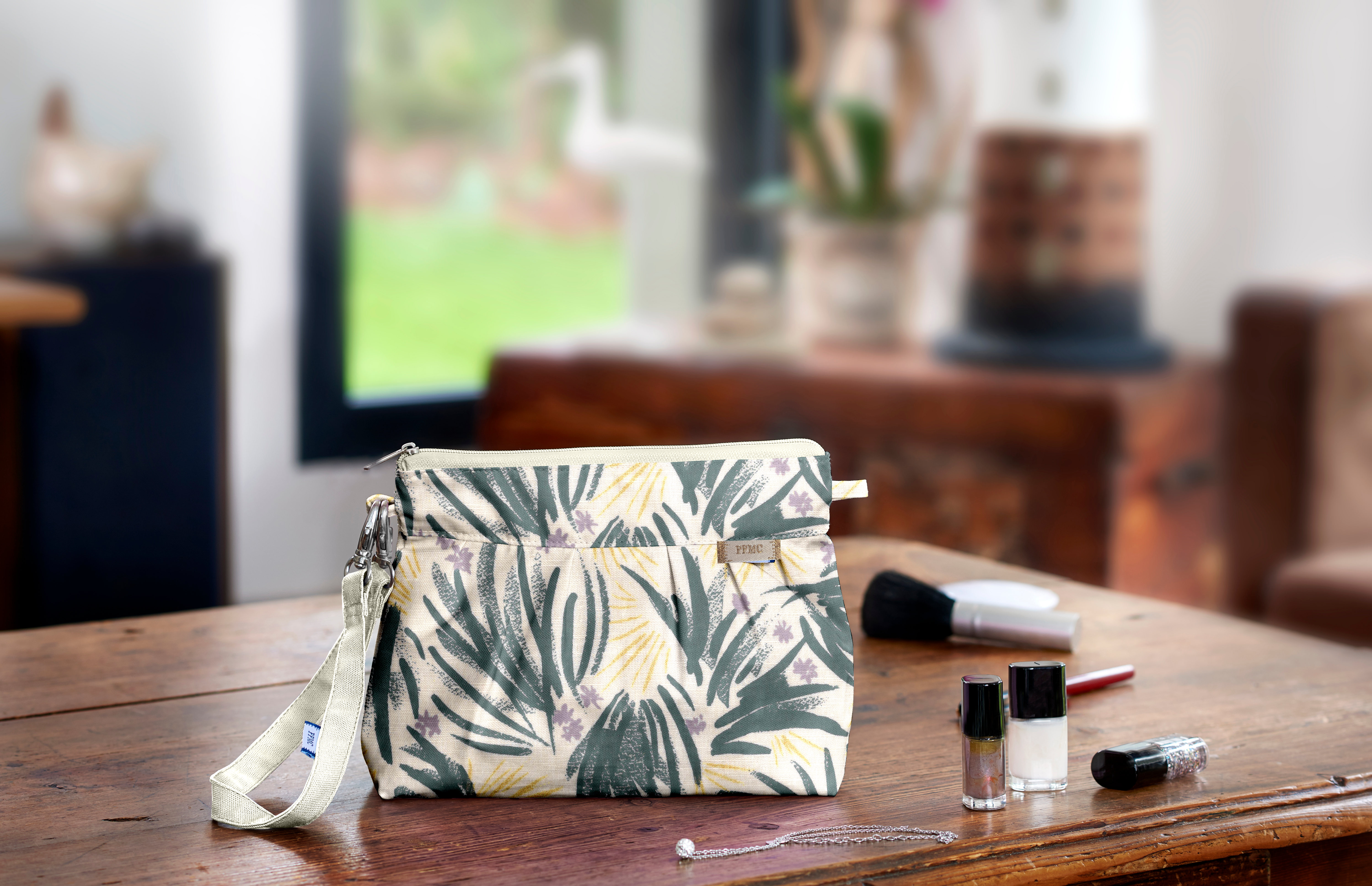 Pochette Plissée Fleurs D'artifice