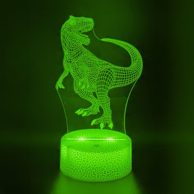 Powerpal 3D-Nattlampe, Dinosaur T-Rex