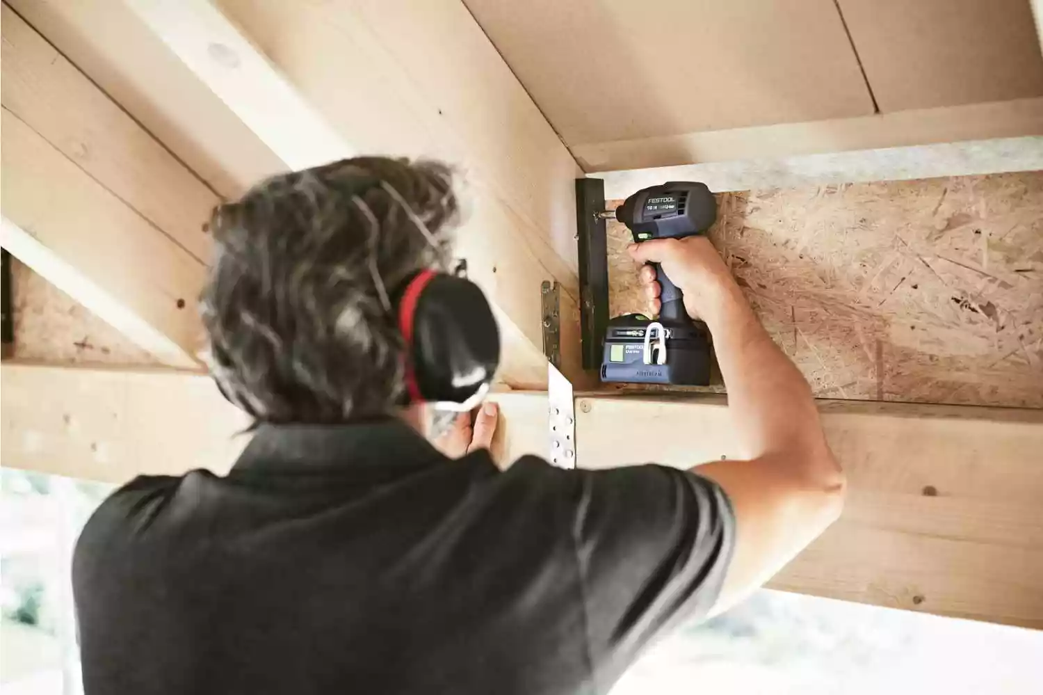 Festool TID 18-Basic 18V Li-Ion accu slagschroevendraaier body in systainer - 180Nm - 8x220mm - koolborstelloos