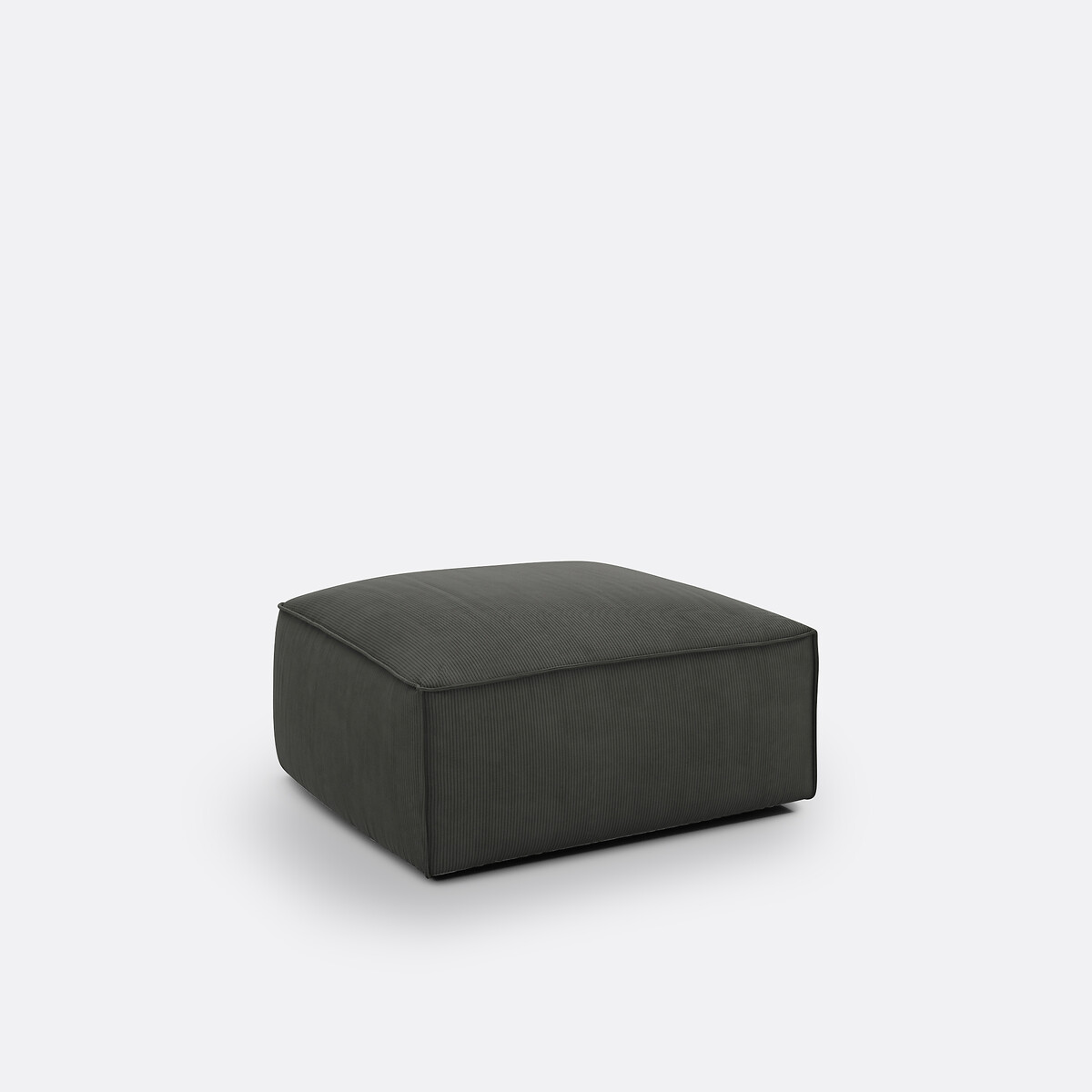 LA REDOUTE INTERIEURS<br>Puff modular em veludo canelado, Seven