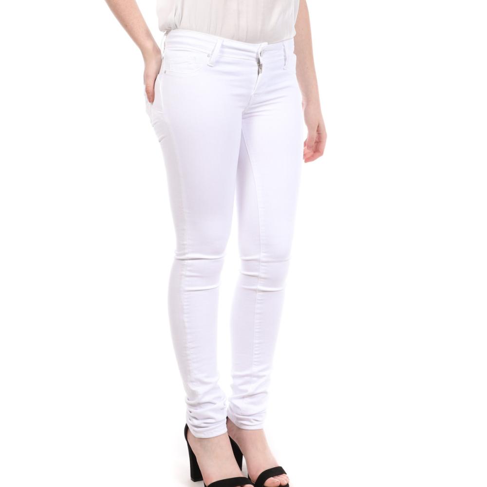 Teddy Smith Jean Slim Blanc Femme Teddy Smith Pin Up