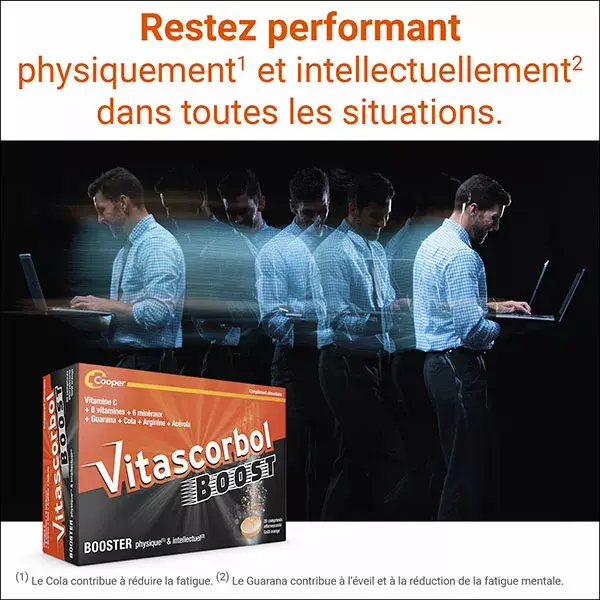 Vitascorbol Boost 20 comprimidos efervescentes
