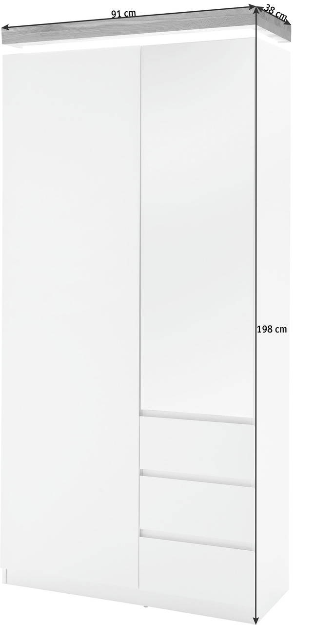 Novel Garderobenschrank ROMINA