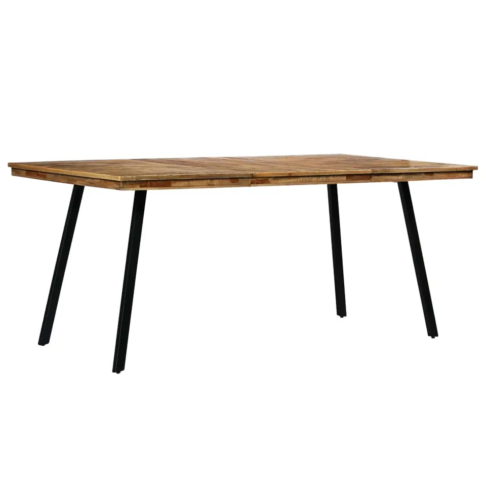vidaXL - Eettafel - Bruin - Hout
