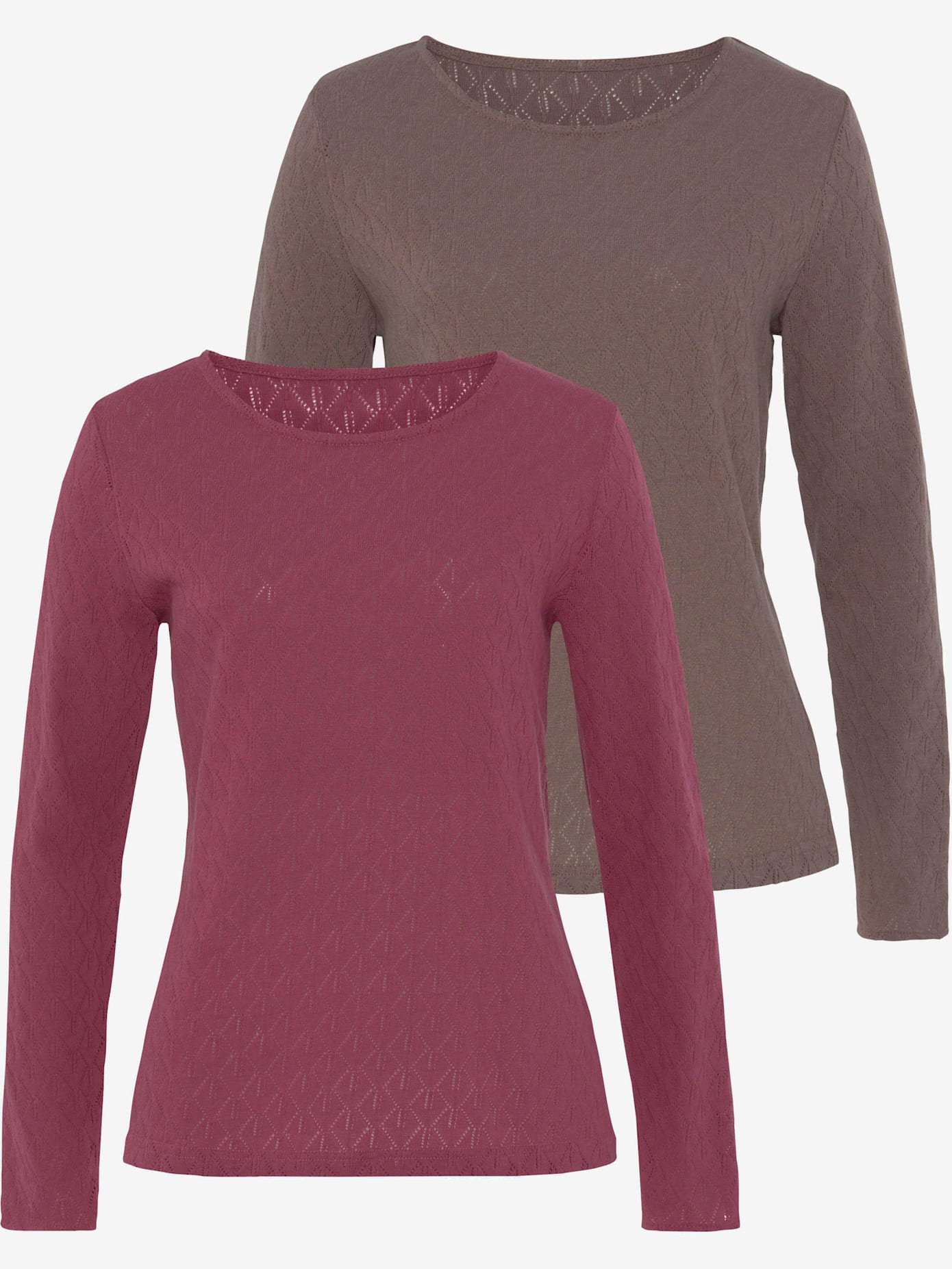Lot de 2 t-shirt manches longues vivance