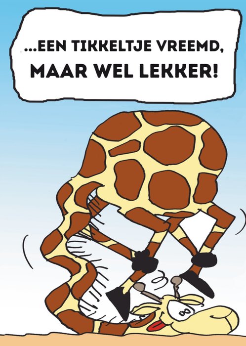 TMS | Valentijnskaart | giraffe | illustratie